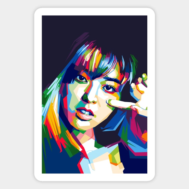 Yuna Itzy Magnet by ZeekayID